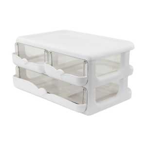 3-Drawer Desktop & Craft Organizer, White