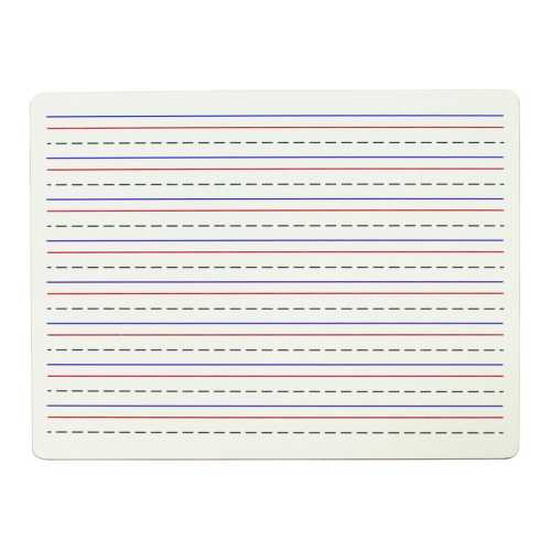 Two-Sided Dry Erase Lapboard, Lined on One Side