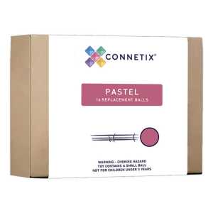 Magnetic Tiles Pastel Ball Pack, 16 Pieces