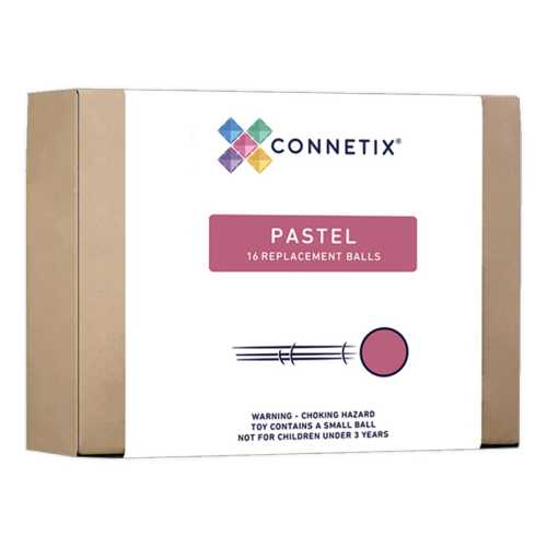 Magnetic Tiles Pastel Ball Pack, 16 Pieces