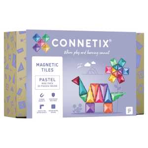 Magnetic Tiles Pastel Mini Pack, 32 Pieces