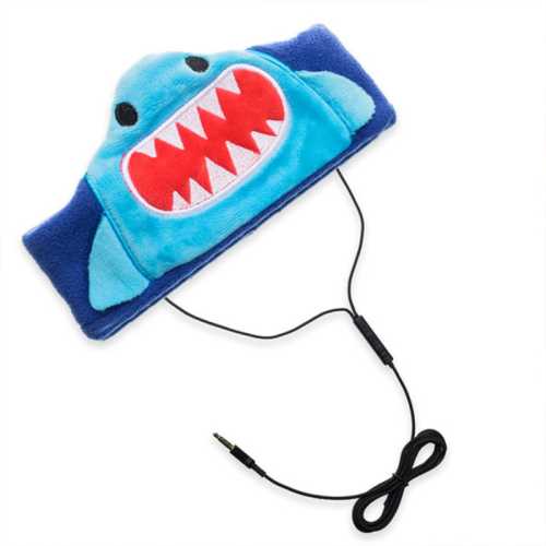 H1 Adjustable Fleece Headband Headphones, Shark