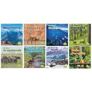 Habitats Book Set, Set of 8