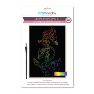 Deluxe Engraving Art Kit, Rose Anchor Design