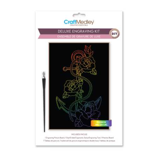 Deluxe Engraving Art Kit, Rose Anchor Design