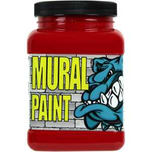 Mural Paint, Pint, Stop (Red)