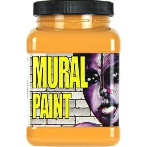 Mural Paint, Pint, Nacho (Yellow Orange)