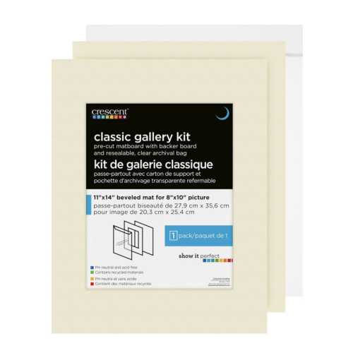 Presentation Show Kit, 11 x 14 in, Cream, 12-Pack