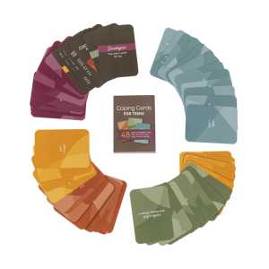 Coping Cards for Teens, 48 Coping Strategy Cards