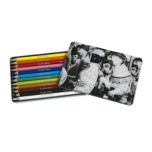 Pastel Pencils, Assorted Colors, Set of 12
