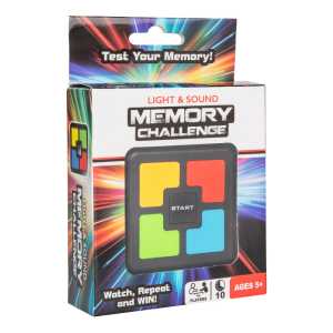 Light & Sound Memory Challenge Game