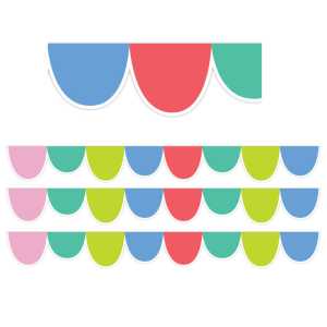 Rainbow Drops EZ Border, 48 Feet Per Pack, 3 Packs