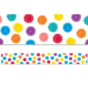 Pom Dots EZ Border, 48 Feet