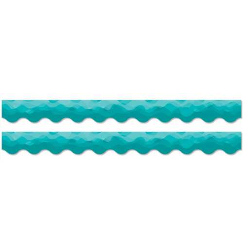 Waves of Teal EZ Border, 2 Packs