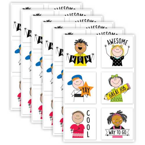 Stick Kids Rewards Stickers, 1-1/2