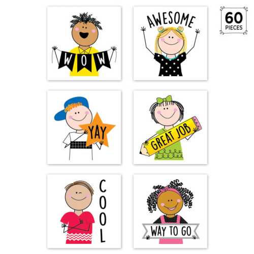 Stick Kids Rewards Stickers, 1-1/2
