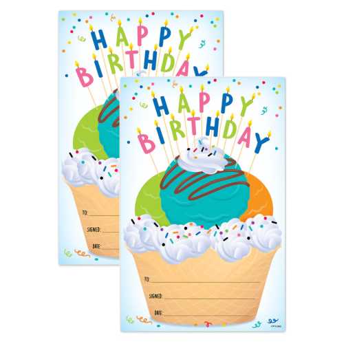 Happy Birthday Awards, 2 Packs