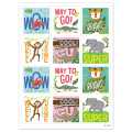 Jungle Friends Reward Stickers, Pack of 60