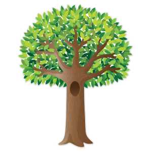 Apple Time Jumbo Tree Bulletin Board Set, 10 Pieces