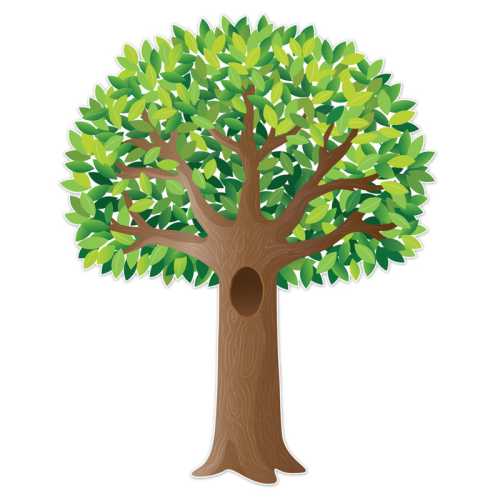 Apple Time Jumbo Tree Bulletin Board Set, 10 Pieces