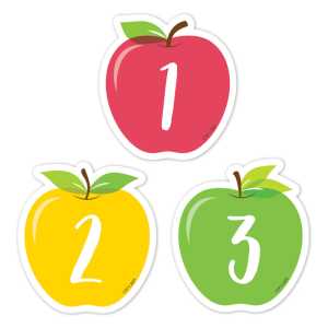 Apple Time Apples Calendar Days, 35 Pieces