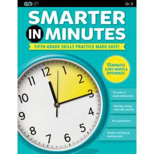 Fifth Grade Smarter in Minutes Skills Practice Workbook