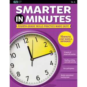Fourth Grade Smarter in Minutes Skills Practice Workbook