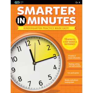 Kindergarten Smarter in Minutes Skills Practice Workbook