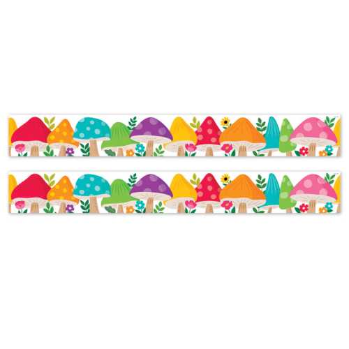 Jumbo Mushrooms EZ Border, 2 Packs