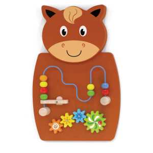 Horse Activity Wall Panel - Toddler Activity Center