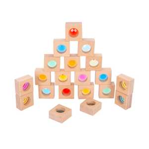 Wooden Kaleidoscope Blocks