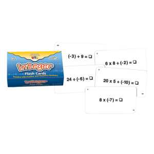 Integer Flash Cards