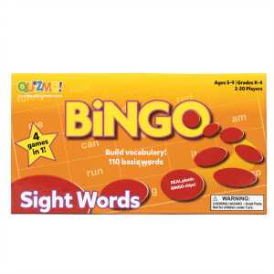 QUIZMO&reg; Sight Words - Bingo-Style Vocabulary Game