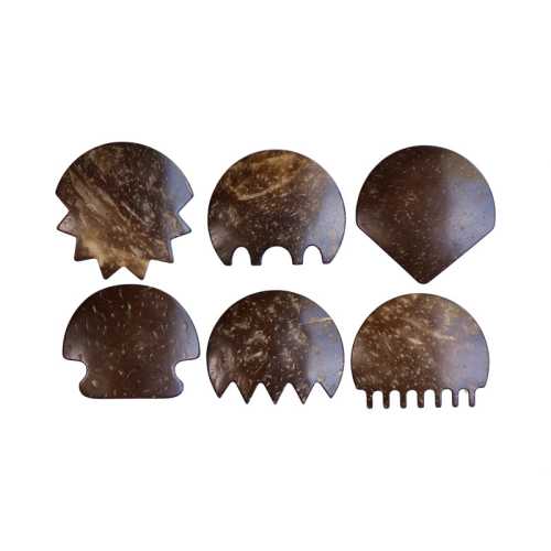 Coconut Shell Modeling Tools, Set of 6