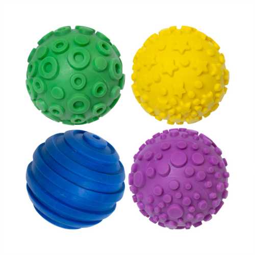 Sensory Bin Texture Twist Balls, Set of 4