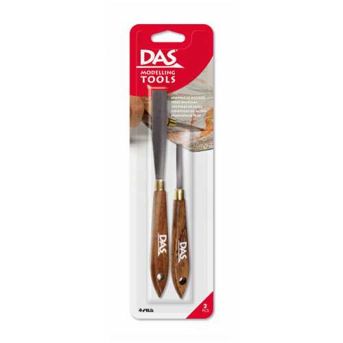 Modeling Clay Steel Spatula Tools, 2 Pieces