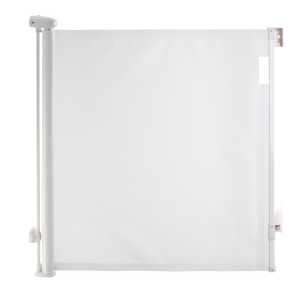 Glide 'N Hide Extra Tall Retractable Baby Gate, White