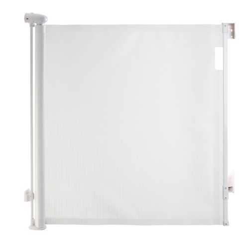 Glide 'N Hide Extra Tall Retractable Baby Gate, White