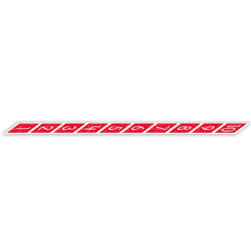 Number Path Floor Mat