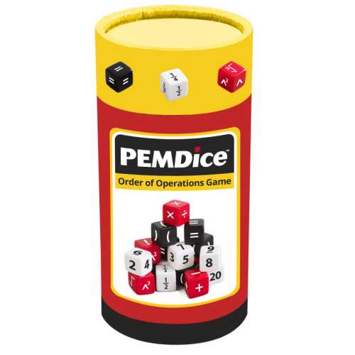 PEMDice&trade; Order of Operations Game