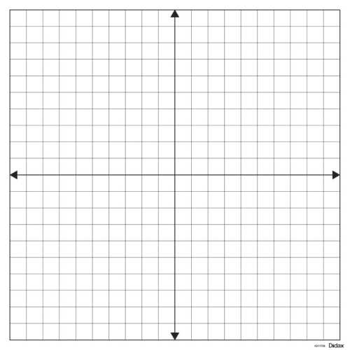 Demonstration Magnetic Dry-Erase Grid, Coordinate Grid, 1 in Squares, 22 x 22 in