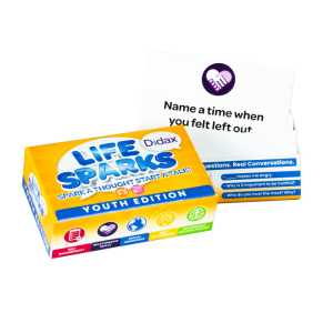 Life Sparks! SEL Conversation Cards, Youth Edition, 200 Prompts