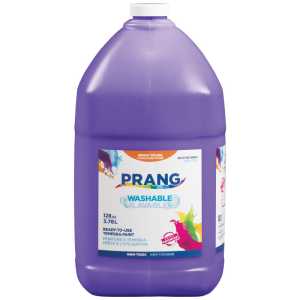 Washable Tempera Paint, Violet, 1 Gal