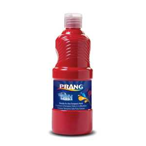Washable Tempera Paint, Red, 16 oz