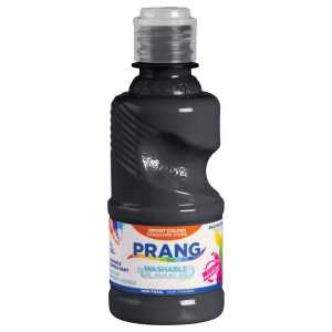 Washable Tempera Paint, 8 oz, Black