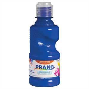 Washable Tempera Paint, 8 oz, Blue
