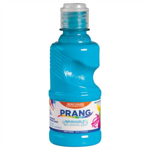 Washable Tempera Paint, 8 oz, Turquoise