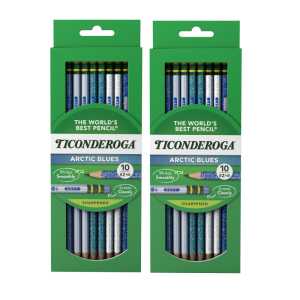 Arctic Blue #2 HB Pencils, 10 Count, 2 Pack