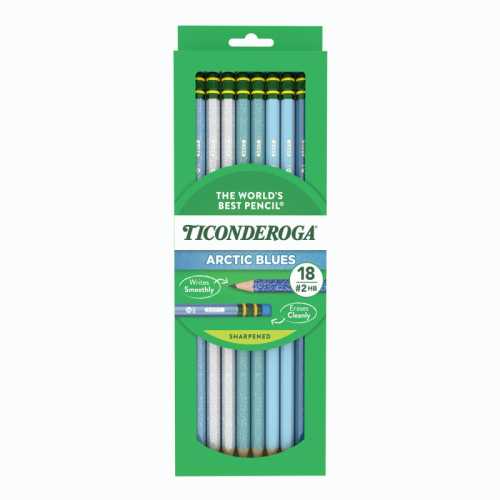 Arctic Blue #2 HB Pencils, 18 Count