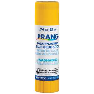 Washable Glue Stick, Blue, .74 Oz, Single